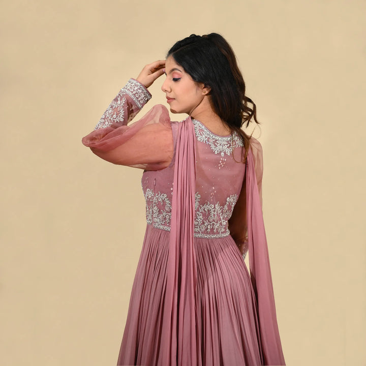Anarkali Style Floor Length Dress