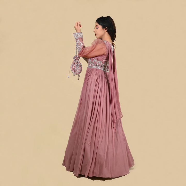 Anarkali Style Floor Length Dress