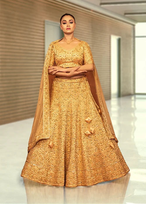 Silk Banares Wedding Lehenga | Bridal wear | Wedding Outfit