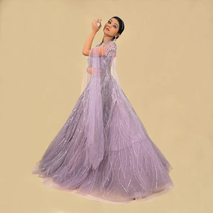 Celebration flare gown
