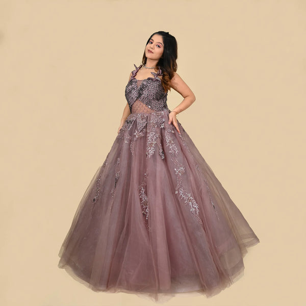Shop ball gown barbie gown for roka at 20 off Vastrachowk vastrachowk