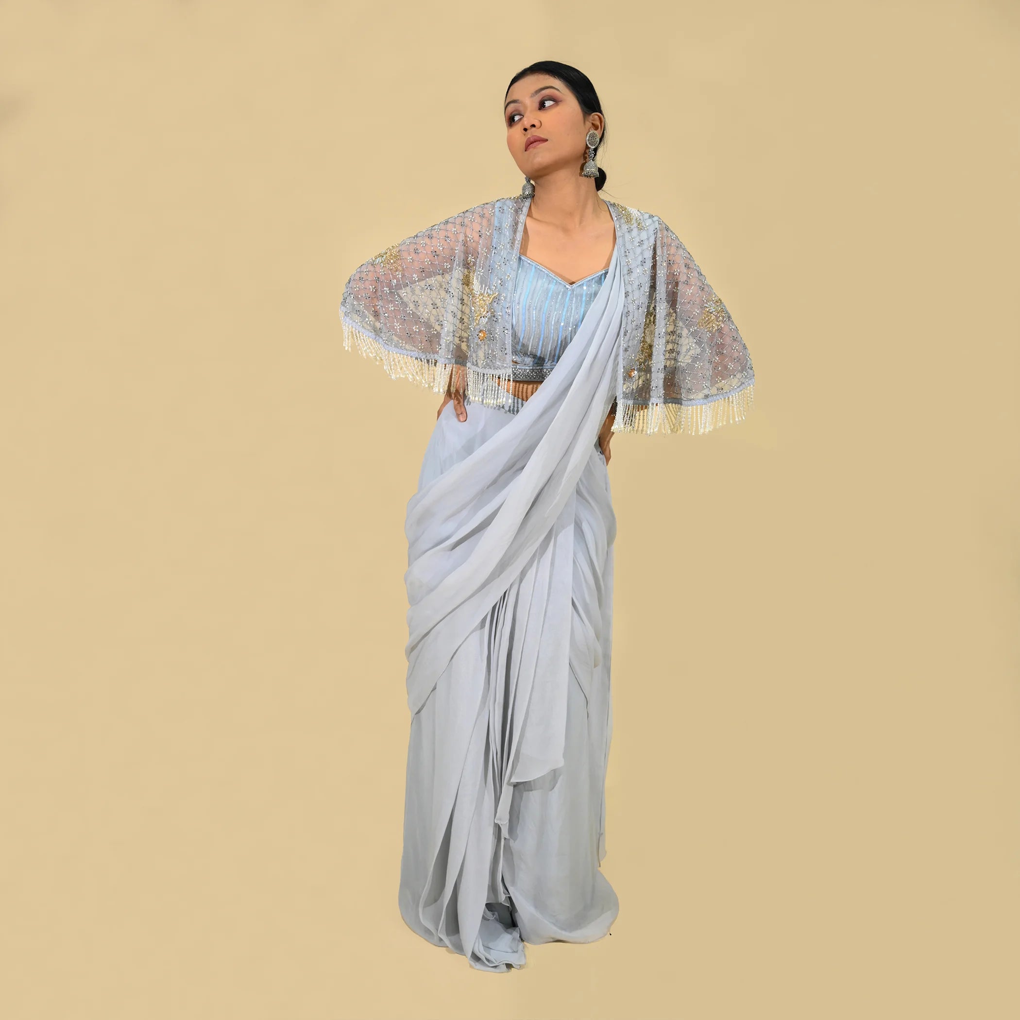 Ruffle Saree – ShopLance