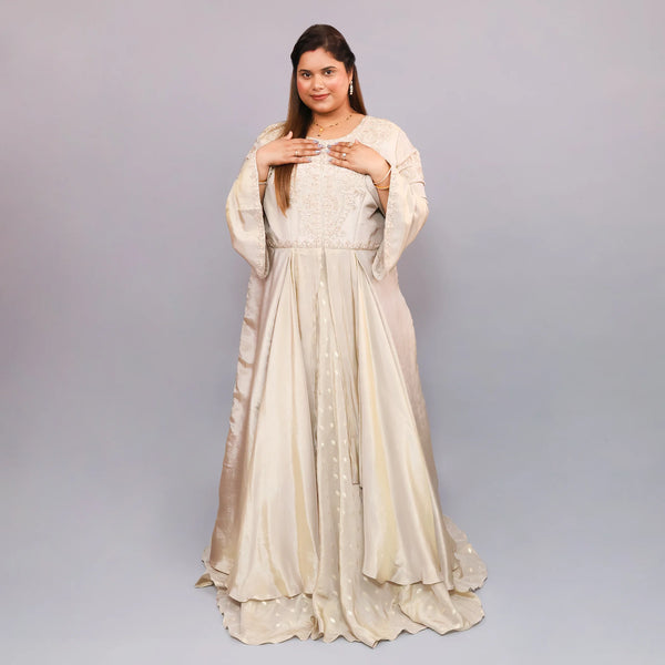 Elegant Indo Western Anarkali Gown