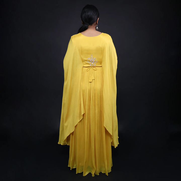 Elegant Kaftan Style One-Piece Dress- Vastrachowk