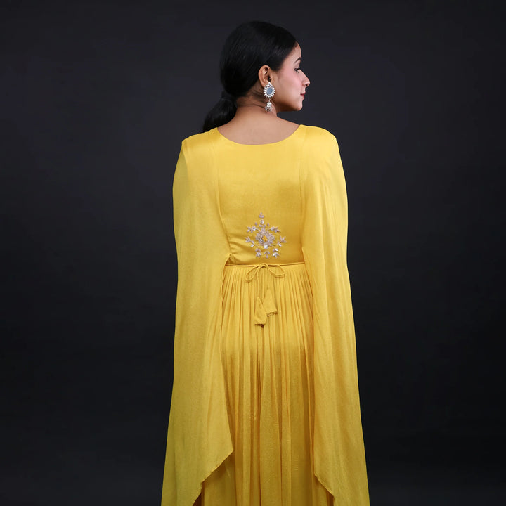 Elegant Kaftan Style One-Piece Dress- Vastrachowk