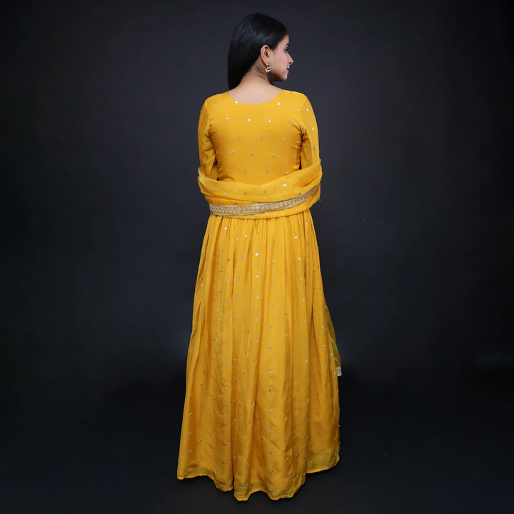 Flary Anarkali Suit for Women- Vastrachowk