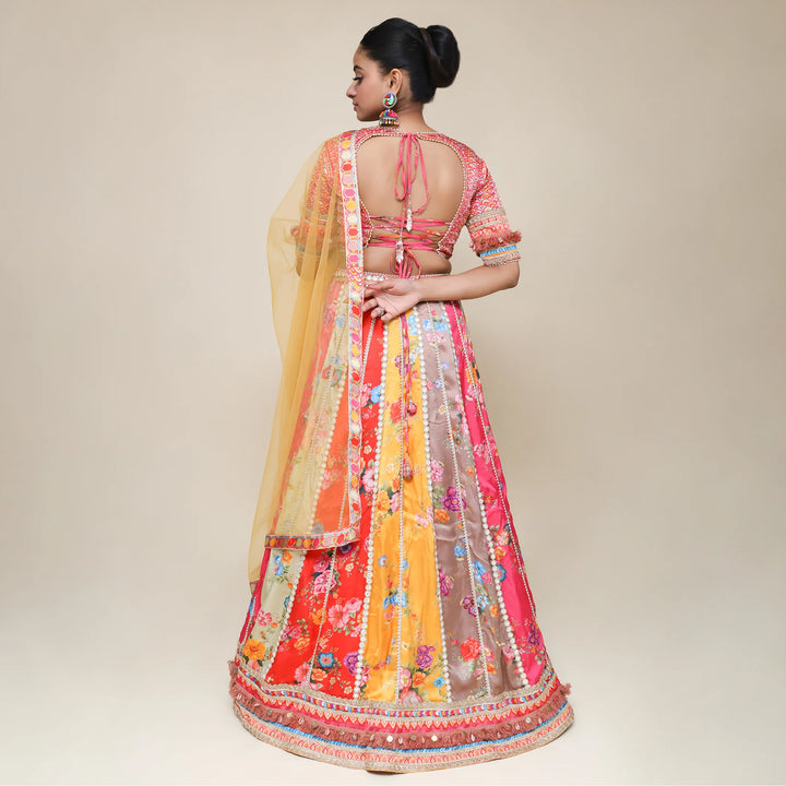 Elegant Printed Designer Lehenga