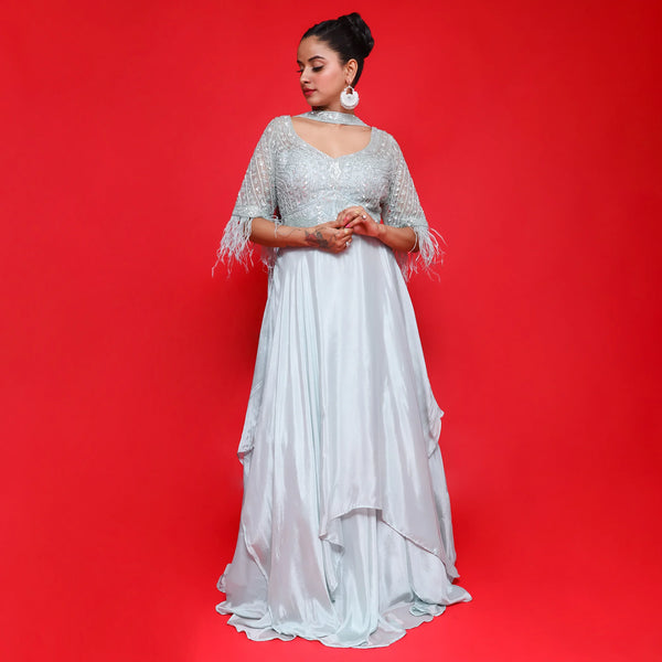 Elegant Indo Western Gown for Women
