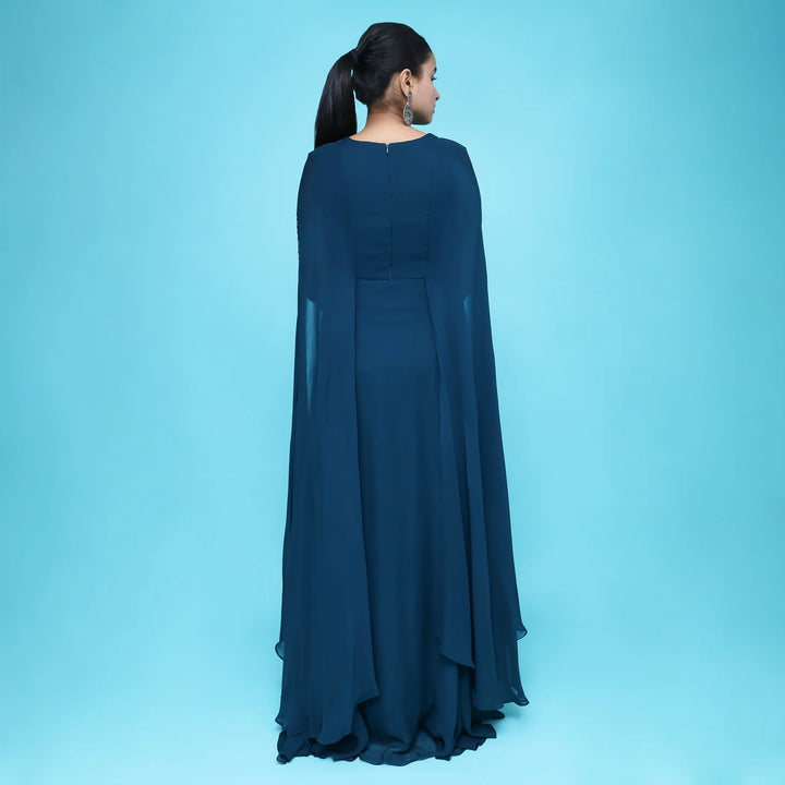 Stylish Western Kaftan Gown for Elegant Occasions