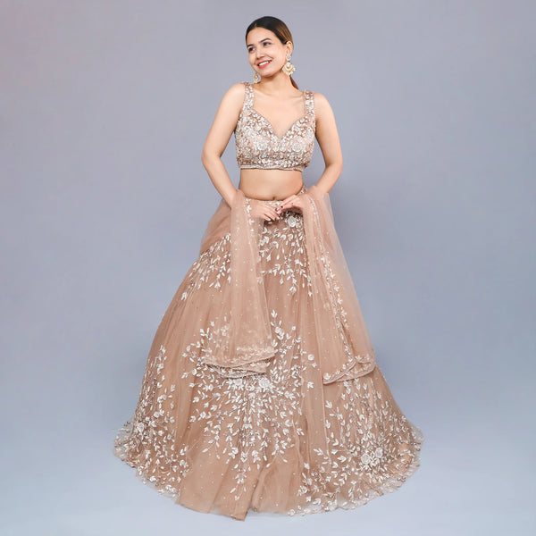 Ceremonial Crop Top Lehenga