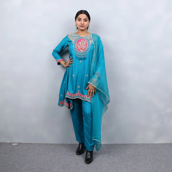 Anarkali Suit with Dupatta