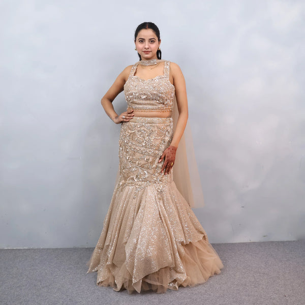 Fish Cut Lehenga