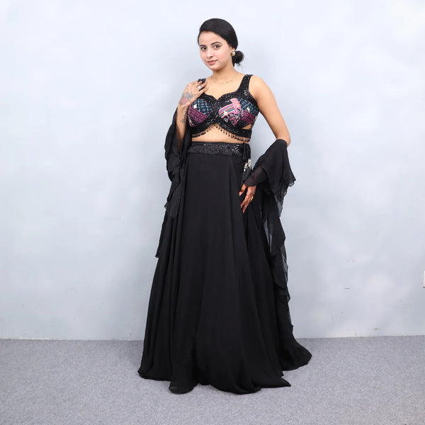 Choli Cut Lehenga