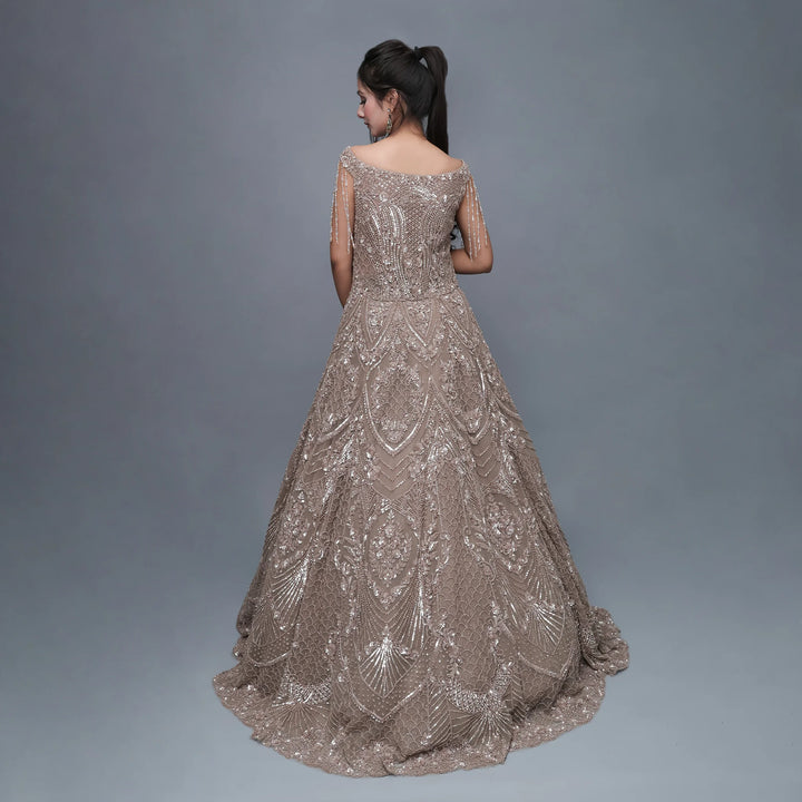 Ceremonial bridal gown