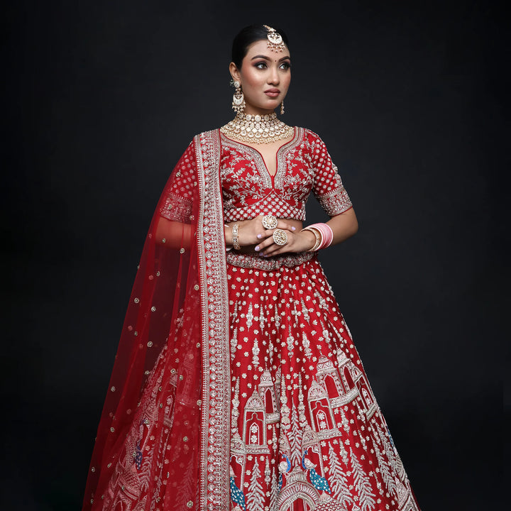 Elegant Indian Ethnic Bridal Lehenga