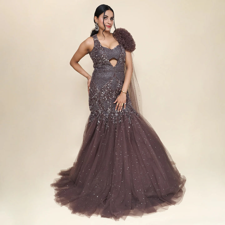 Stunning Mermaid Style Ceremonial Gown