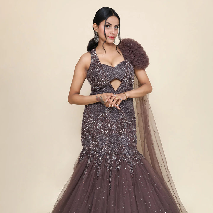 Stunning Mermaid Style Ceremonial Gown