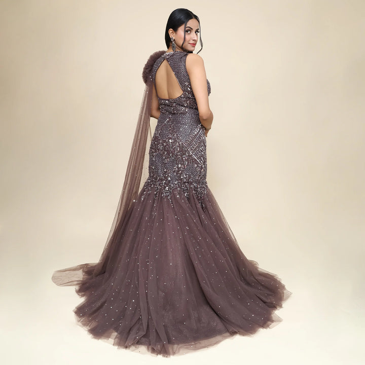 Stunning Mermaid Style Ceremonial Gown