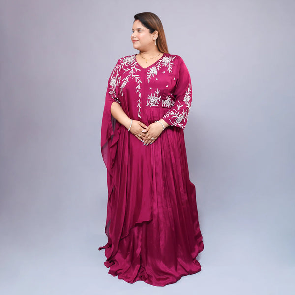 Kaftan Anarkali Gown