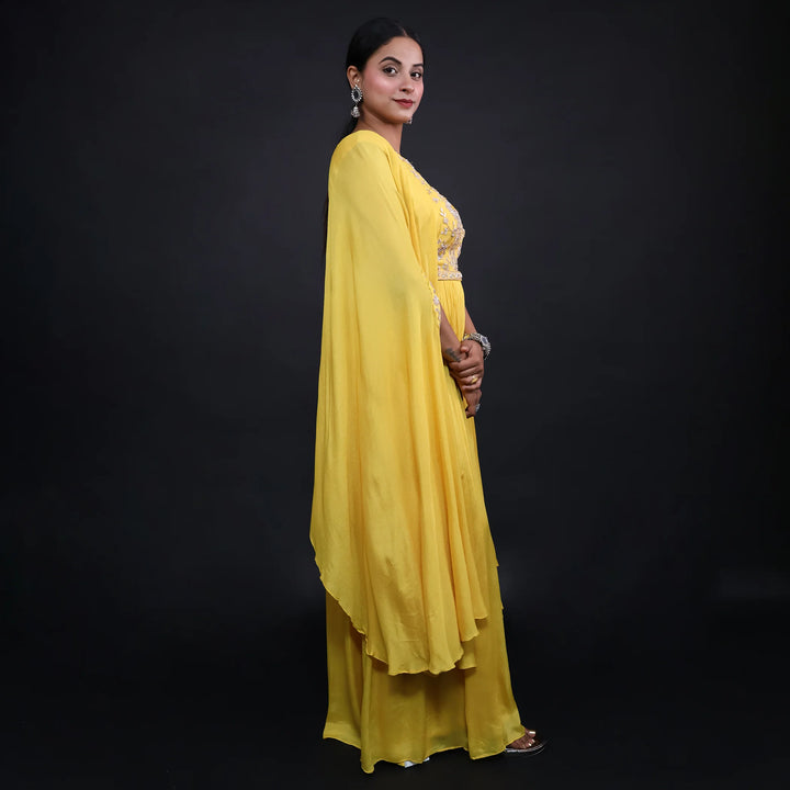 Elegant Kaftan Style One-Piece Dress- Vastrachowk