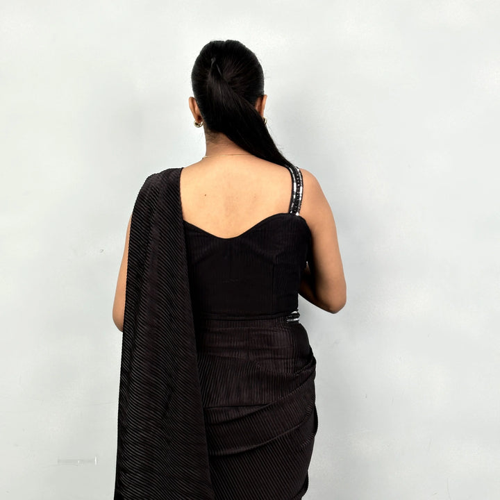 Stylish Drape Saree- Vastrachowk