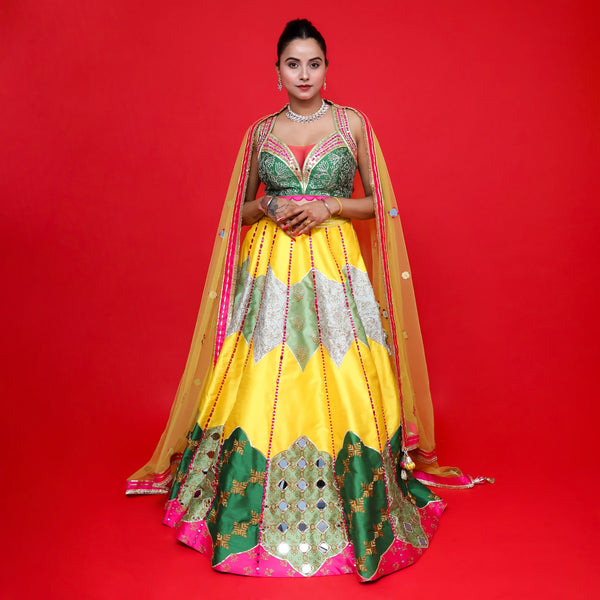 Stylish Lehenga Choli- Vastrachowk