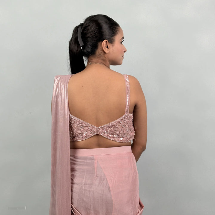 Trendy Drape Saree for Women- Vastrachowk