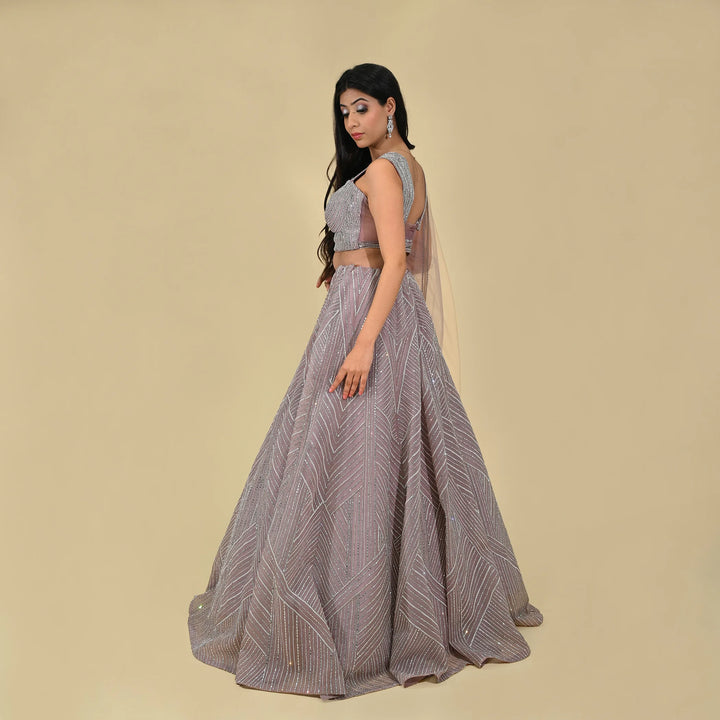 Vastrachowk Celebration Crop Top Lehenga Set