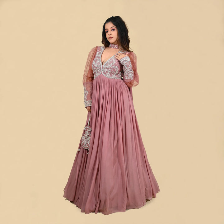 Vastrachowk Anarkali Style Floor Length Dress