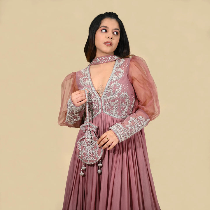 Vastrachowk Anarkali Style Floor Length Dress