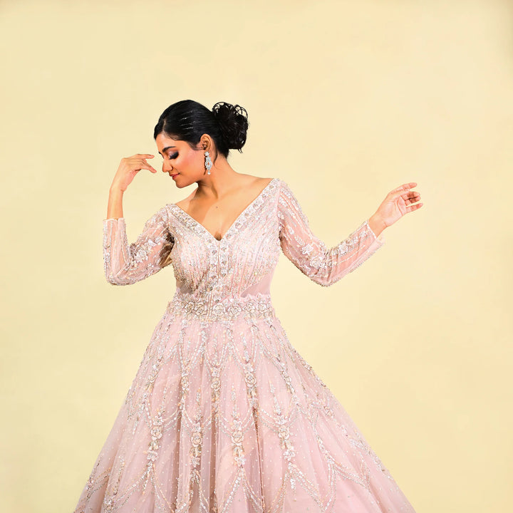 Vastrachowk Ceremonial Ball Style Full Flare Gown