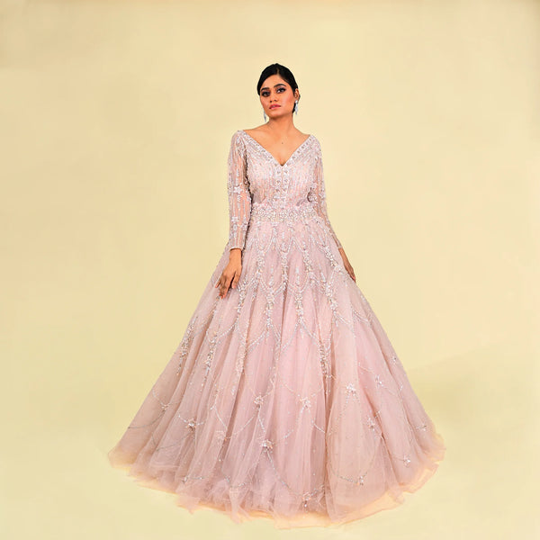 Vastrachowk Ceremonial Ball Style Full Flare Gown