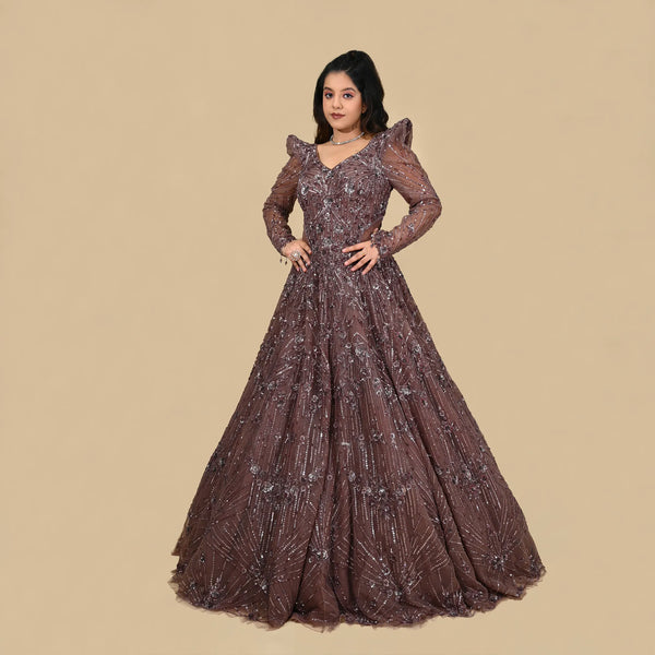 Shop ball gown barbie gown for roka at 20 off Vastrachowk vastrachowk