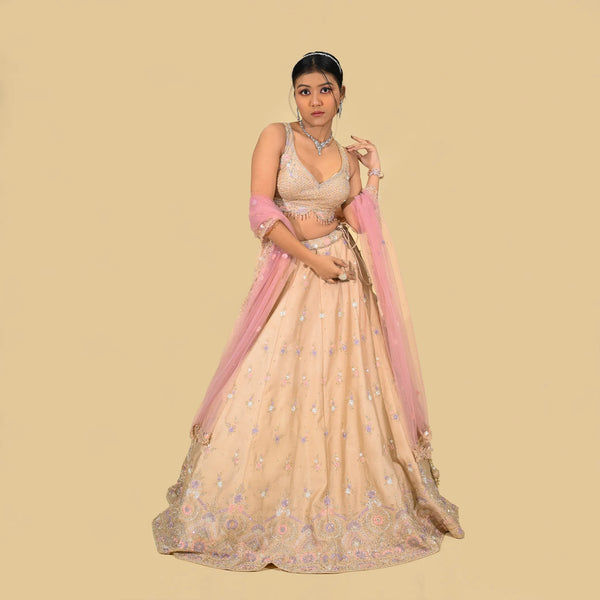 Vastrachowk Classic Crop Top Lehenga Choli Set for any occassion