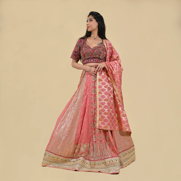 Classic Kali Style Lehenga