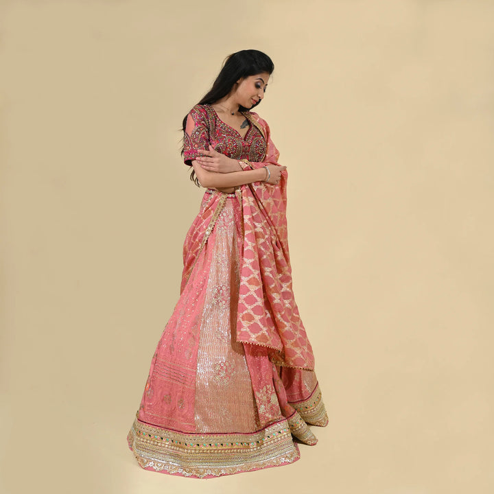 Classic Kali Style Lehenga