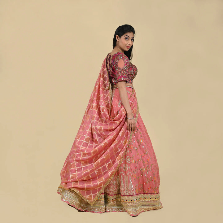 Classic Kali Style Lehenga