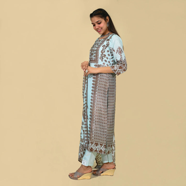 Vastrachowk Classic Straight Suit with Dupatta 