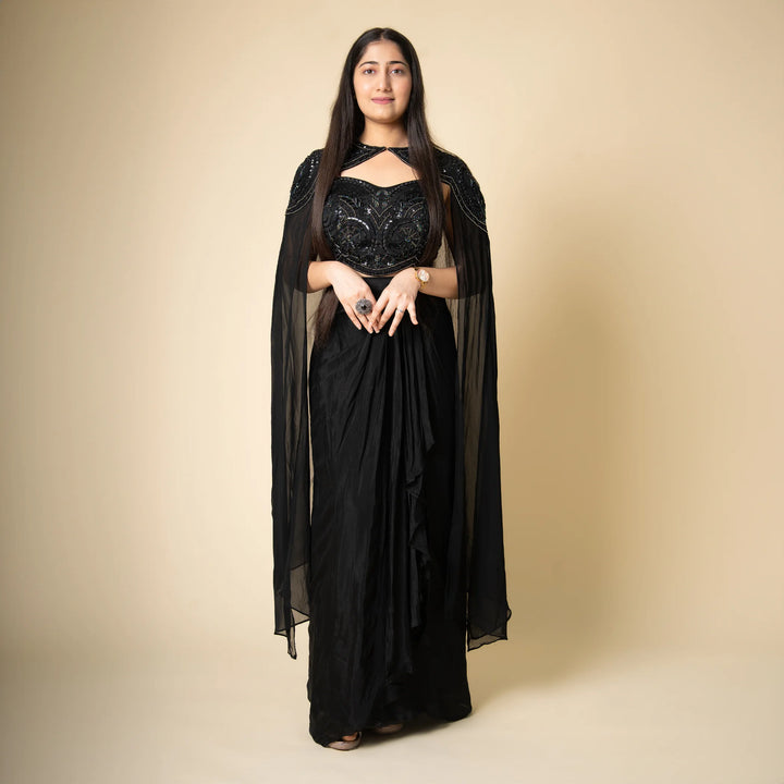 Vastrachowk Dhoti Style Designer Draped