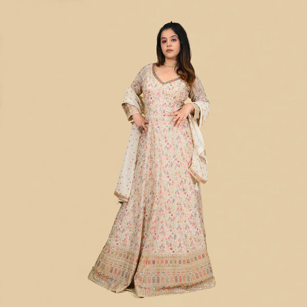 Vastrachowk Floor-Length Anarkali Suit