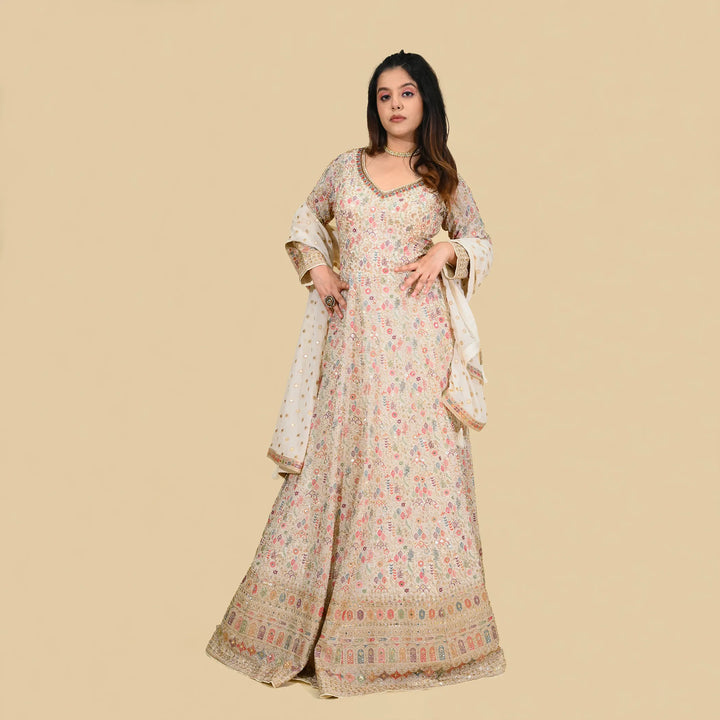 Vastrachowk Floor-Length Anarkali Suit