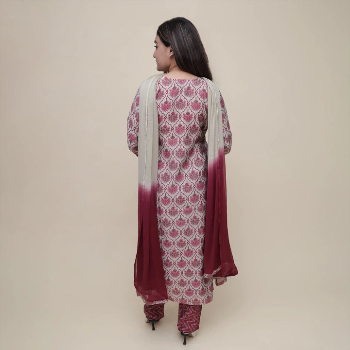 Vastrachowk Straight Suit with pant women wear