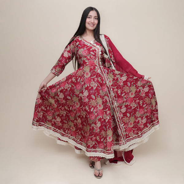 Vastrachowk Stylish Anarkali Suit with Pant