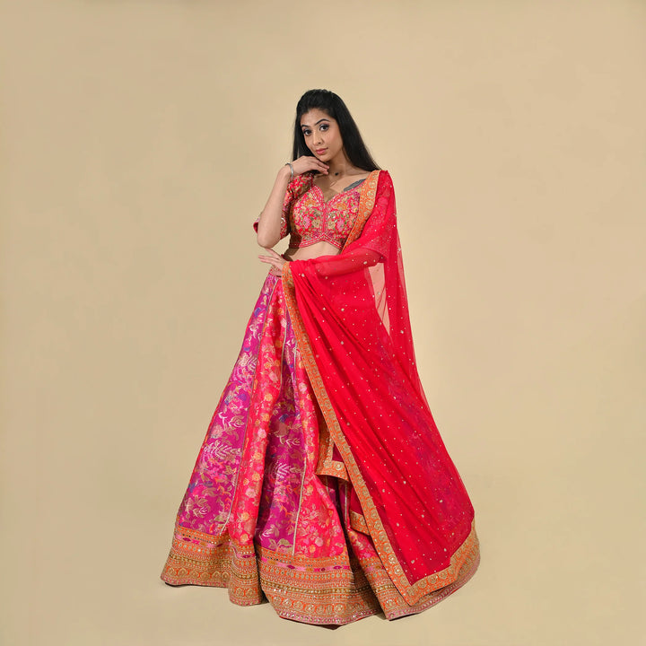 Vastrachowk Traditional Colorful Lehenga choli Set for women