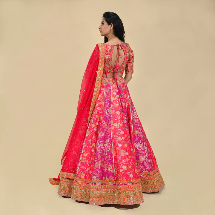 Vastrachowk Traditional Colorful Lehenga choli Set for women