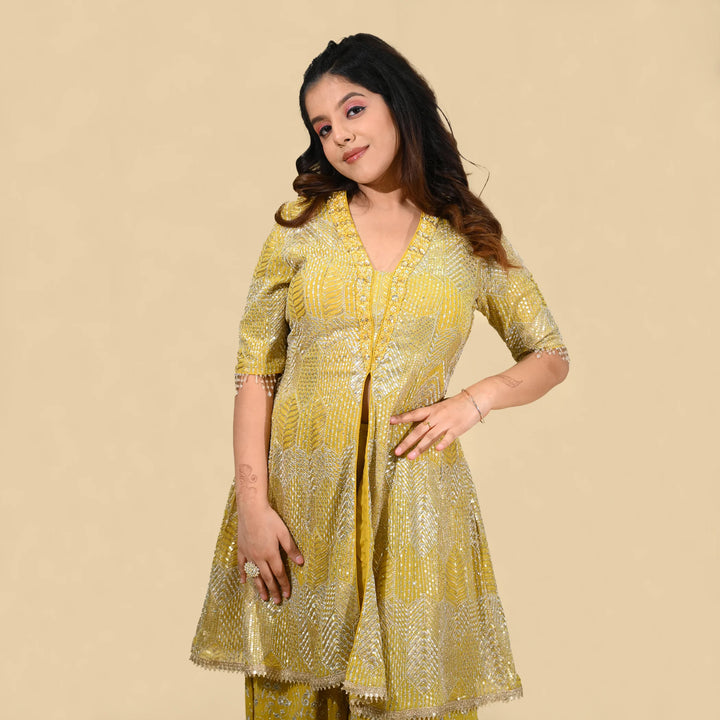 Vastrachowk Traditional Sharara Long Shirt