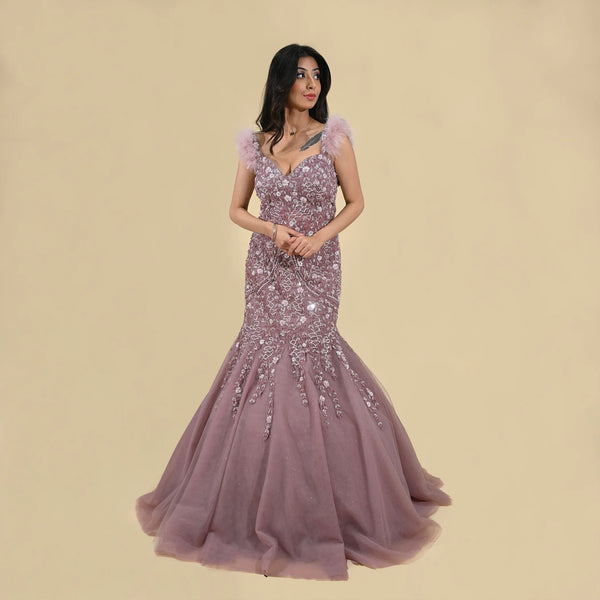 Vastrachowk Western mermaid gown For women