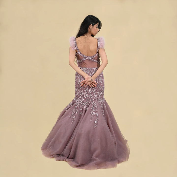 Vastrachowk Western mermaid gown For women