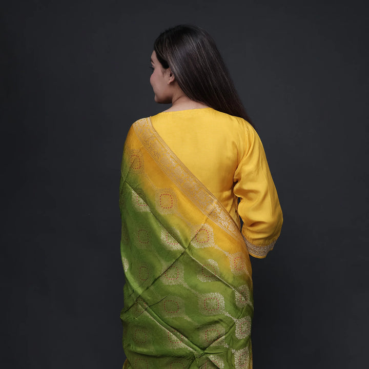 Vastrachowk Women's Straight Suit with Pant and Dupatta