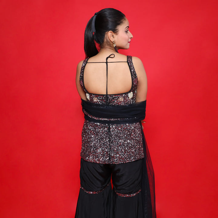 Stylish Peplum sharara